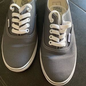 Vans size 8 women’s classic grey sneaks